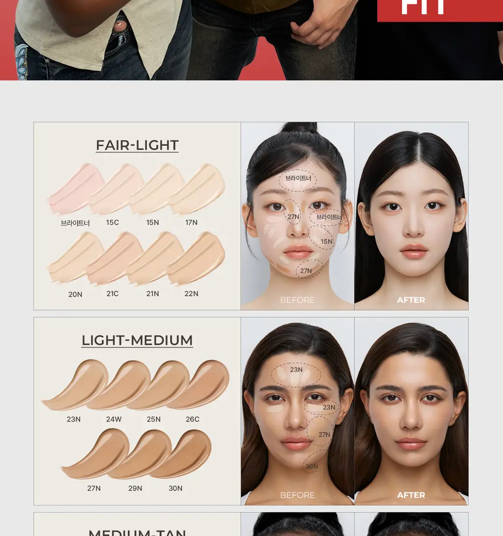[24시간커버지속/올리브영 6년연속 1등] 루나 롱래스팅 팁 컨실러 EX 20colors 상세페이지 32